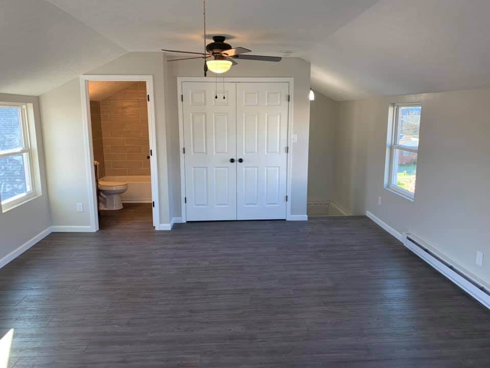 Apartment Remodel for Garage of Hurricane 100 year old home