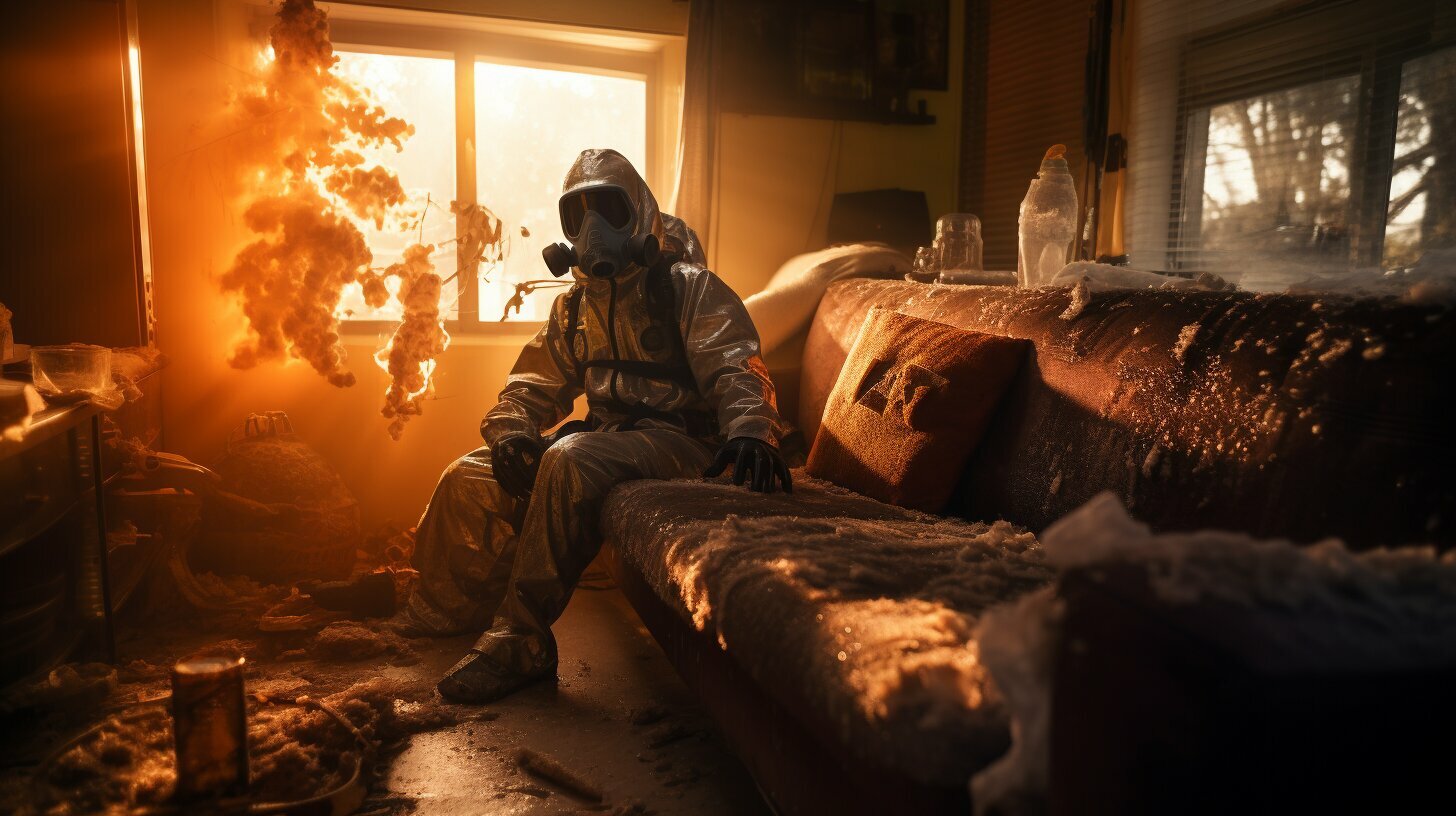 How toxic is a house after a fire?
