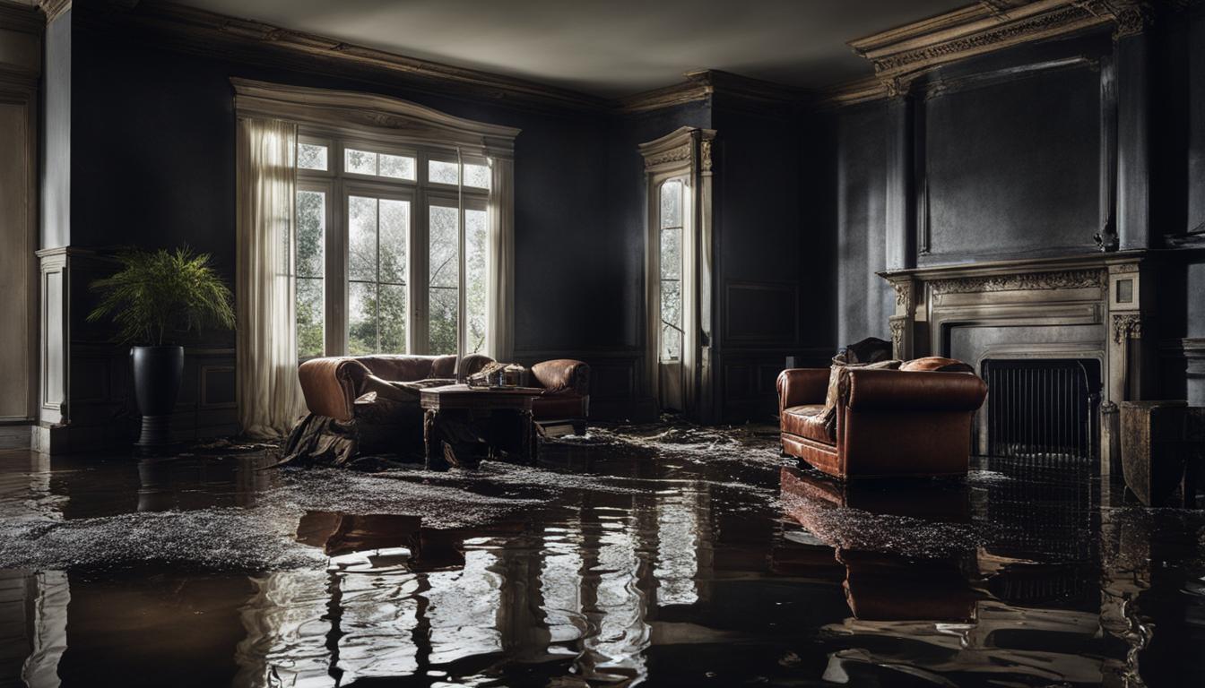 How does water damage occur?