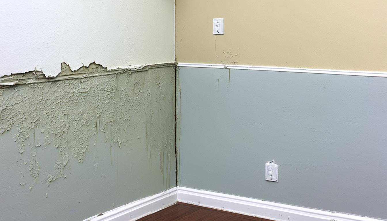 What happens if water gets in your walls?